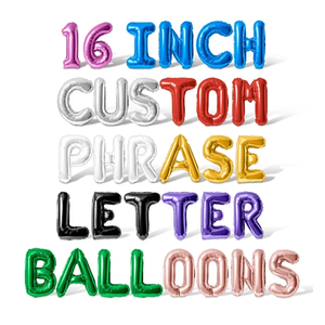 Fornitore di Fabbrica, Palloncini in Foil 'Happy Birthday' da 16 Pollici, Confezione Individuale, Set di 13 Palloncini a Forma di Lettera per Decorazioni Festa di <span class=keywords><strong>Compleanno</strong></span> - Product Image 3