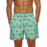 Shorts de bain fantaisie pour hommes à séchage rapide, vente en gros, shorts de surf personnalisés