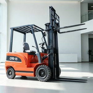Free Shipping 1.5 Ton Electric Forklift New Energy Multifunctional Electric Montacargas All Terrain New Electric Forklift