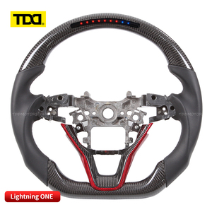 Volante deportivo TDD LED de fibra de carbono para Honda Accord 10ª generación (2018-2022) personalizado y original - Product Image 4