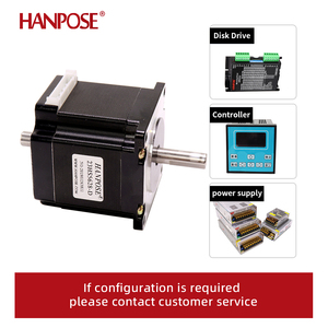 Motor Paso a Paso <span class=keywords><strong>HANPOSE</strong></span> 2.8A 126N.CM <span class=keywords><strong>23HS5628</strong></span>-SZ, Eje de 8mm, 57, 24V para Accesorios de Impresora 3D, Motor Paso a Paso de Doble Eje Nema 23 - Product Image 6