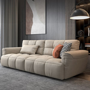 Divano Moderno a Tre Posti in Tessuto di Alta Gamma per Soggiorno - <span class=keywords><strong>Design</strong></span> Confortevole ed Elegante - Product Image 3