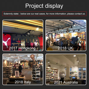 Moderner 20W 32W 42W 52W Smart LED Schienen scheinwerfer COB LED Schienen leuchte mit Aluminium gehäuse - Product Image 6