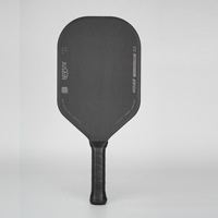 Raquette de pickleball en fibre de carbone thermoformée avec logo personnalisé, amortissement silencieux des vibrations, pour la vente en gros