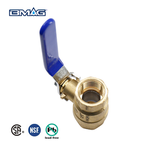 วาล์วบอลทองเหลืองไร้สารตะกั่ว ขนาด 1/2"-4" แบบเต็มพอร์ต 600WOG เกลียวใน ได้รับการรับรองมาตรฐาน NSF CSA รุ่น NPT DZR CW511L พร้อมโอริง 2 ชิ้น สำหรับใช้งานกับน้ำ - Product Image 2