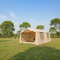 Tente de camping gonflable légère, imperméable et résistante au vent pour la randonnée et le camping sauvage
