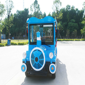 Electric Tour <b>Train</b> 14 Seater Battery Powered <b>Outdoor</b> City Park Passenger Vehicle - Product Image 3