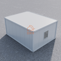 Garage de conteneur plat Portable pour voitures préfabriqué détachable conteneur maison stockage hangar salle de jardin