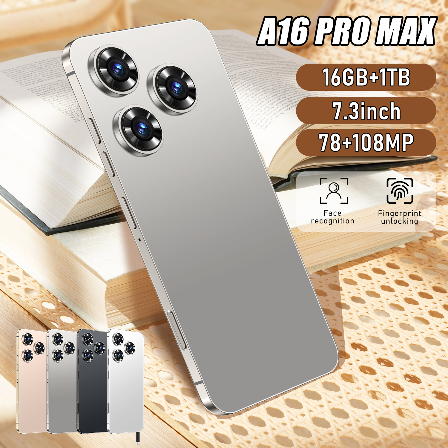 2025 GT30 Pro 16G 1TB 10 Core Smartphone - 5G Gaming Powerhouse