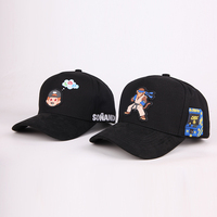 Gorra de Béisbol Snapback de 5 Paneles para Hombre con Visera de Gamuza Bordada en 3D y Parche de Goma con Logotipo Personalizado de Alta Calidad al por Mayor