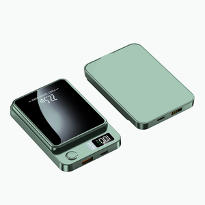 MAG เคสแบตเตอรี่สำรองขนาด10000มิลลิแอมป์ต่อชั่วโมง, ที่ชาร์จแบตเตอรี่แบบไร้สาย15วัตต์ปลอดภัยด้วยแม่เหล็กสำหรับโทรศัพท์16 15 14 13 12 - Product Image 1