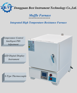 マッフル炉工業用実験室用炉材料試験用電子部品およびプラスチック制御大気アシング - Product Image 3
