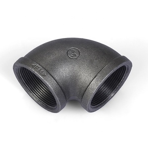 JIANZHI Giá Cả Cạnh Tranh Ống Thép Đen Khuỷu Tay Phụ Kiện - Product Image 1