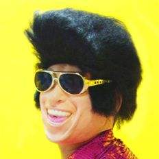 Bomb Head Elvis Wit Chapeaux formels - Product Image 1