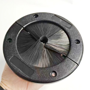 4 inch bàn sàn Cáp Grommet với lỗ Saw nhà văn phòng bảng cáp dây dây tổ chức điện cắm bàn chải điện Grommet - Product Image 1