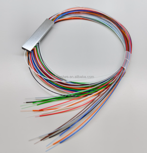ตัวแยกแสง PLC แบบ 1x16 ขนาดเล็ก ชนิดไฟเบอร์เปลือย ไม่มีหัวต่อ ขนาด 0.9 มม.  พร้อมปลอกหุ้ม LSZH ยาว 1 ม. แบบ SMF สำหรับเครือข่าย FTTH PON - Product Image 6