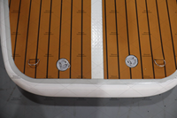 Plateforme flottante gonflable en EVA pour ponton de stationnement de bateaux à moteur, vente en gros d'usine