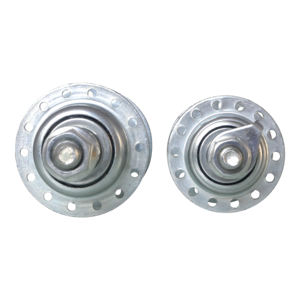 Roda Sepeda Gunung/BMX Depan/Belakang dengan Desain Tersegel 28 Jari-jari, Model Mur As Roda Baja yang Dapat Dipasang dengan Baut - Product Image 2