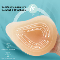 Prothèse mammaire réaliste en silicone souple, légère, pour femmes après mastectomie, avec sensation naturelle et couleur chair