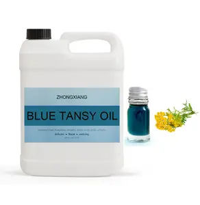 Harga grosir 100% murni alami organik biru tansy minyak esensial untuk perawatan kulit