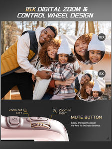 NBD 4K Cámara Grabar Vlogging Videocámaras <span class=keywords><strong>Fotografía</strong></span> 16x Zoom Foto Retro Cámara <span class=keywords><strong>digital</strong></span> compacta Regalo Cámara Linda - Product Image 3