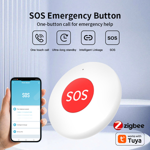 RSH <strong>SOS</strong> Alarm Bell <strong>ZigBee</strong> Wireless Pager Caregiver Panic <strong>Button</strong> Alert <strong>Button</strong> Medical Alert System Emergency <strong>Button</strong> Elderly - Product Image 2
