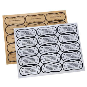 Vente en gros de maillots de bain personnalisés, adhésif transparent, feuille d'or, autocollant de protection hygiénique pour sous-vêtements, autocollants d'hygiène en vinyle imperméables - Product Image 1