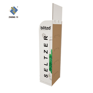 小売スーパーマーケットプロモーションカスタムスナック棚ポップチップフロアスタンドディスプレイラック段ボールディスプレイ - Product Image 6