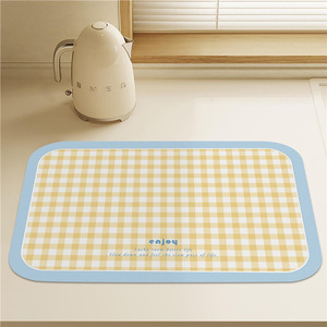 Tapis de comptoir absorbant pour café et accessoires de bar, 12"x19" et 16"x18", pour machine à café, <span class=keywords><strong>pot</strong></span> et égouttoir à vaisselle - Product Image 1