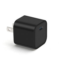 Nouveauté Chargeur universel 5V2.4A petit et rapide pour téléphone portable 12WUSB Chargeur mural de voyage avec prise américaine pour téléphone OVP OCP