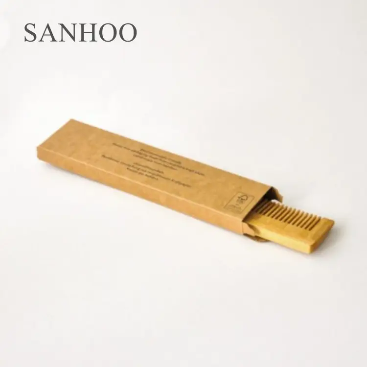 Sanhoo Hoge Kwaliteit Aangepaste Hotel Tandenborstel Voorzieningen Biologisch Afbreekbare Wegwerp Toiletartikelen