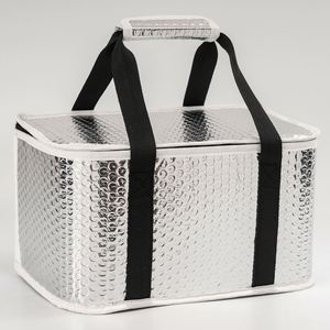 Bolsa Térmica de Aluminio para Refrigerar, Bolsa Aislante para Entrega de Alimentos, Pasteles y Pizza, con Asa Suave y Resistente - Product Image 2