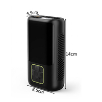 Pompe à air portable pour voiture en ABS avec éclairage intelligent, affichage numérique sans fil, mini gonfleur de pneus pour voitures et véhicules électriques