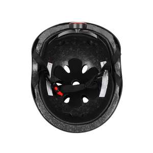 Casco Multipunto Negro Talla M con Luz Trasera, Casco de Ciclismo con Luz Trasera para Scooter Eléctrico, Equipo de Protección - Product Image 2