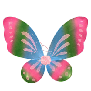 Ailes d'ange et de fée colorées, accessoires de déguisement pour femmes et enfants, costume de fête d'Halloween - Product Image 1