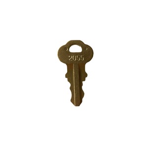 Llave Chicago Lock 2055 de Latón para Máquinas Expendedoras que Funcionan con Monedas, para Uso en Parques de Atracciones - Product Image 1