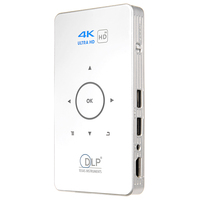 Mini projecteur intelligent 4K téléphone Portable Pico LED DLP Android sans fil fourniture d'usine film court projecteurs