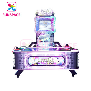 Funspace-Machine de jeu de <span class=keywords><strong>table</strong></span> de hockey à air pour enfants avec échange de tickers pour Game Center - Product Image 3