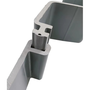 PVC乙烯基塑料钢板桩 Z457*254 用于防洪屏障的乙烯基钢板桩 PVC钢板桩价格 河岸防护 - Product Image 3