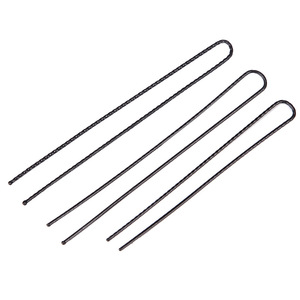 Japanese Threaded U-Shaped Hair Pin Stainless Steel LMS <b>Wedding</b> Hair Styling <b>Accessory</b> Women's Hairpin Set - Product Image 4