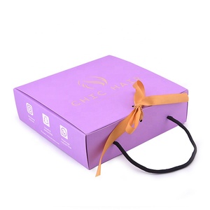 Paquetes brasileños <span class=keywords><strong>de</strong></span> encargo del pelo que empaquetan <span class=keywords><strong>la</strong></span> caja para el frente del cordón del pelo humano <span class=keywords><strong>de</strong></span> las pelucas - Product Image 4