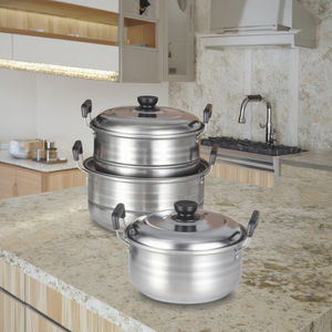 5'li Toptan Tencere Seti, Tencereler ve Tavalar, Kapaklı Mutfak Tencere Seti, YQ Çorba Tencereleri, Paslanmaz Çelik Güveç Seti - Product Image 6