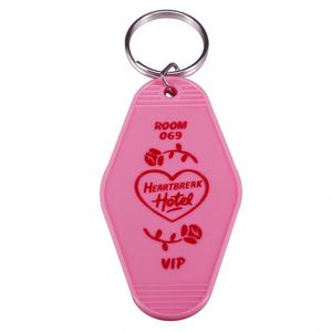 Personalized <b>Custom</b> Motel Hotel <b>Key</b> Keychain Gift with Logo or Numbers, for Motel, Casino or Resort, Wedding Gift. - Product Image 2