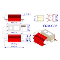 FQM-G05 weit verbreitete Ozon generator Corona-Entladungs-Wasser aufbereitung maschine