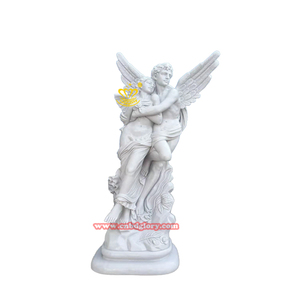 Bronzo Eros statua per giardino all'aperto decorazione del paesaggio di <span class=keywords><strong>strada</strong></span> del nuovo anno angelo & croce tema metallo artigianato scultura arte - Product Image 4