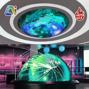 Usine nouvel hémisphère de forme Flexible P1.2P1.8P1.9 parc musée carré affichage LED mur vidéo Intelligent publicité écran LED - Product Image 3