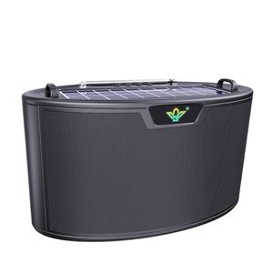 Altavoz Portátil <span class=keywords><strong>SO</strong></span>-558 con Iluminación de Impacto para Altavoz de 5.3 Pulgadas, Resistente al Agua IPX4, Elegante, Compatible con Tarjeta de Memoria Digital, Altavoz de Radio con Energía Solar - Product Image 1