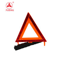 Triangle d'avertissement de voiture réfléchissant et pliable de haute qualité