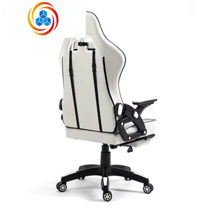 Customized Leather High Back Executive Ergonomic Luxury <b>Reclining</b> Adjustable Headrest 360 Swivel Steel Base Gaming <b>Chair</b> for - Product Image 5