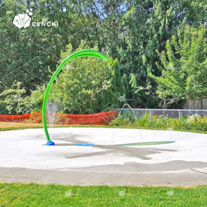 Cenchi eau pied carré zone d'eau <span class=keywords><strong>camping</strong></span> familial aire de jeux d'eau splash pad fontaine de pulvérisation aqua - Product Image 1
